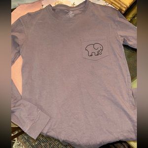 Ivory Ella Long Sleeve T Shirt Sz Small